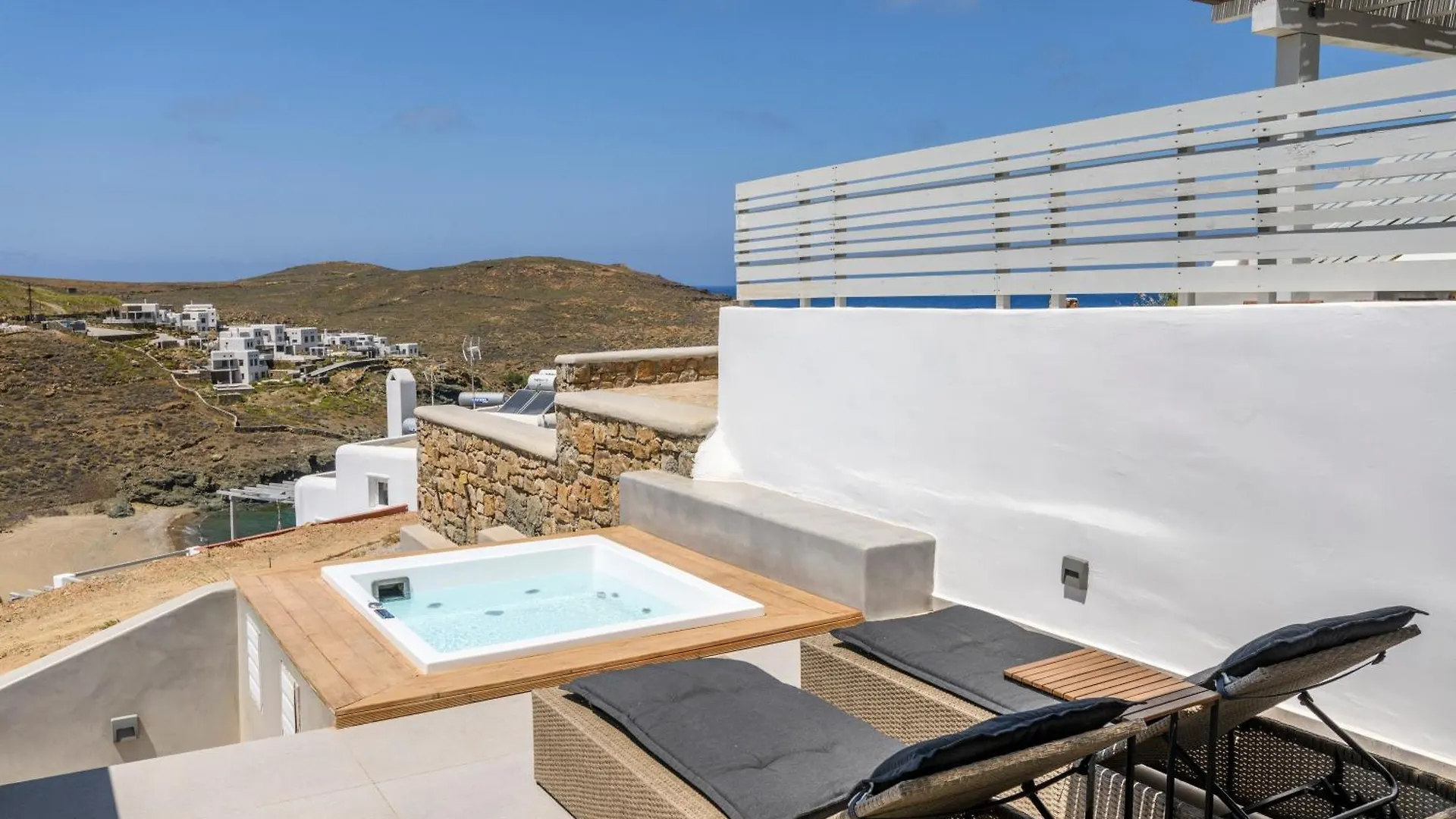 Aparthotel Sea Rock & Sky Private Mykonos Residence Merchia Beach