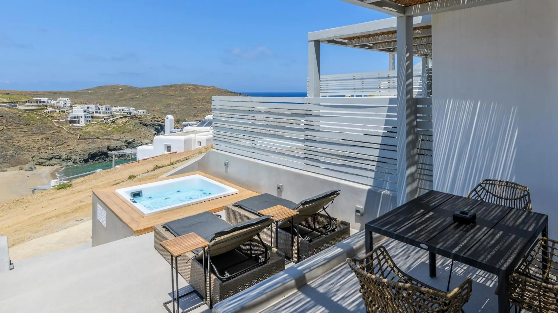 Sea Rock & Sky Private Mykonos Residence Merchia Beach 0*,  Greece