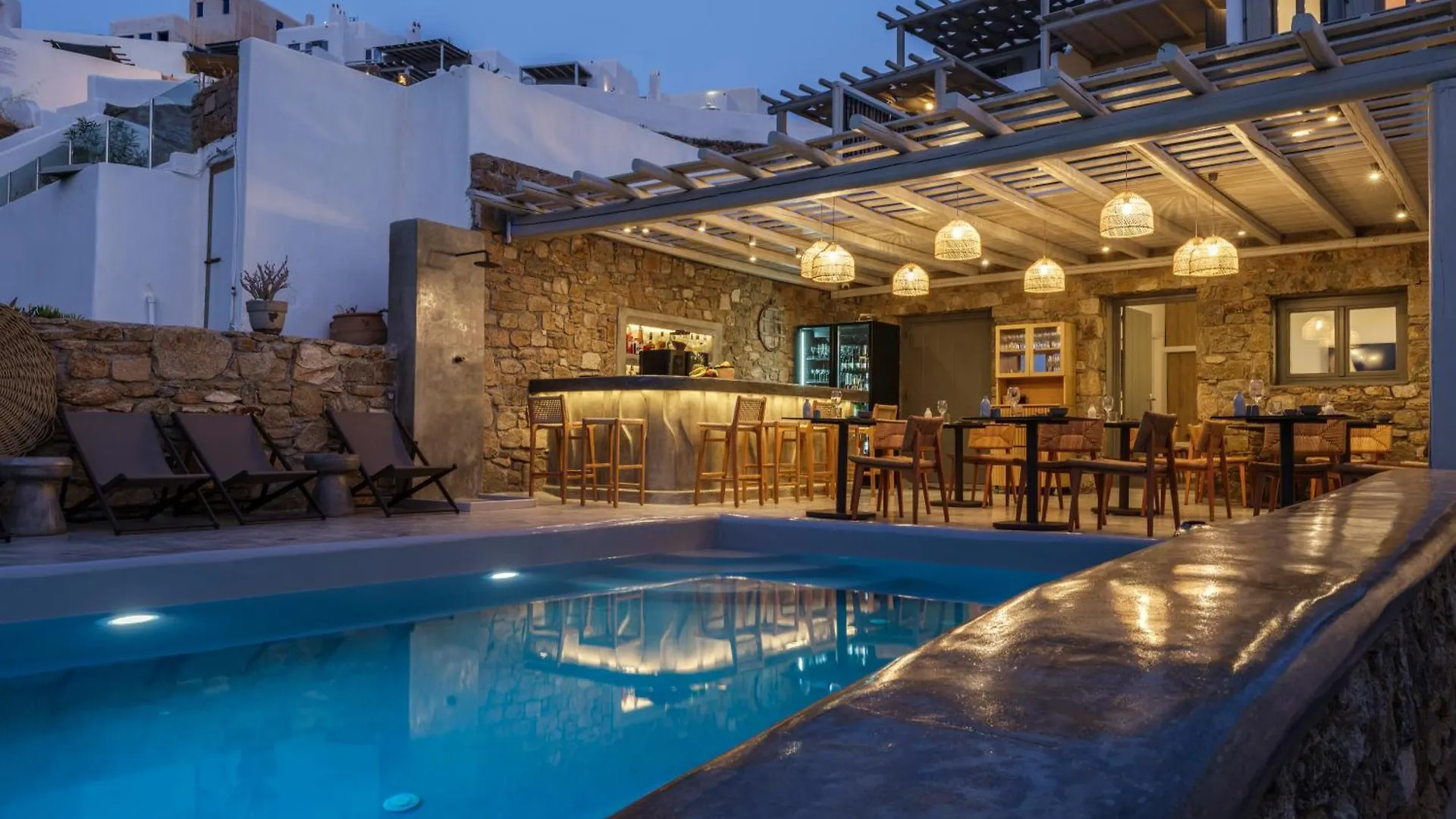 Aparthotel Sea Rock & Sky Private Mykonos Residence Merchia Beach
