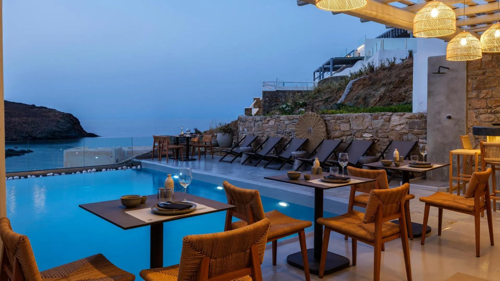 Aparthotel Sea Rock & Sky Private Mykonos Residence Merchia Beach