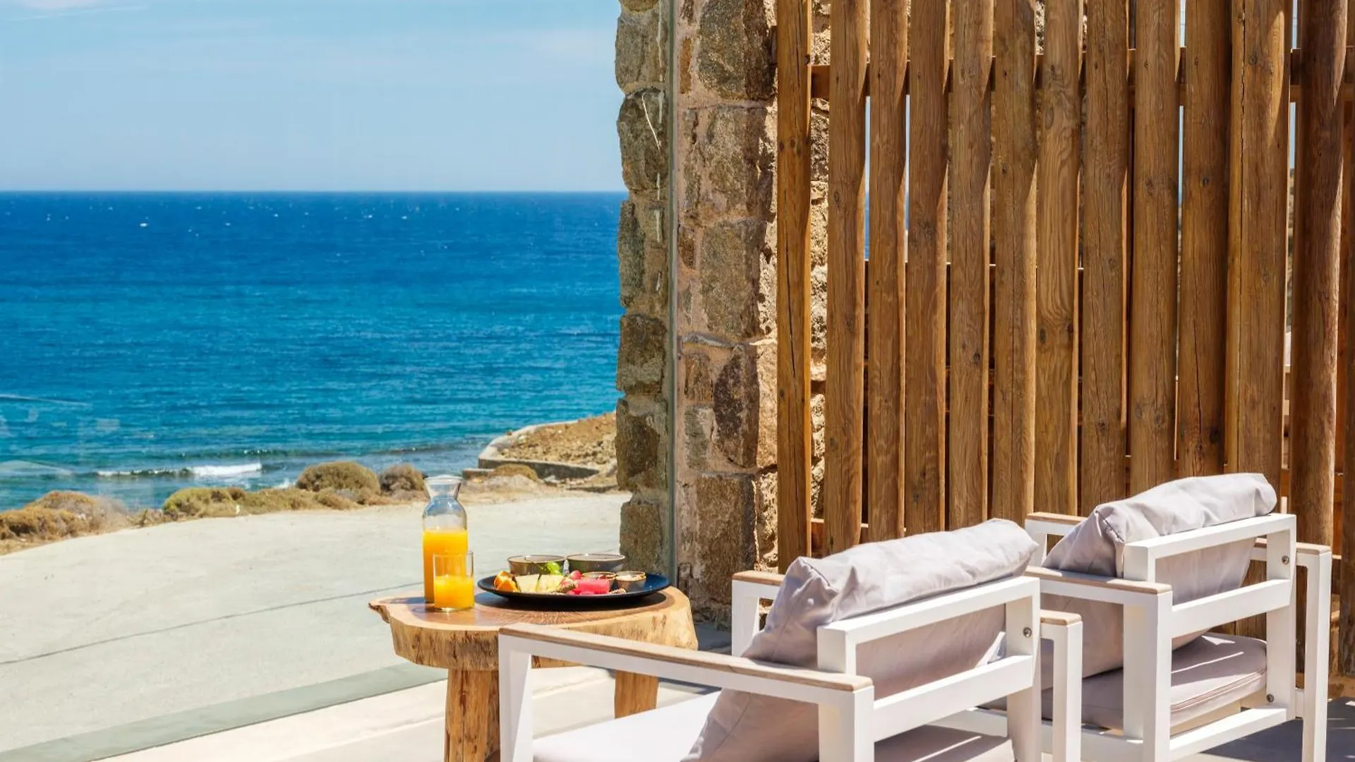 Aparthotel Sea Rock & Sky Private Mykonos Residence Merchia Beach